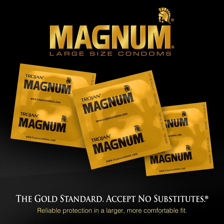 Condones Trojan Magnum – Extra Grande y Seguros