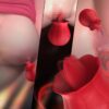 Rosa con lengua