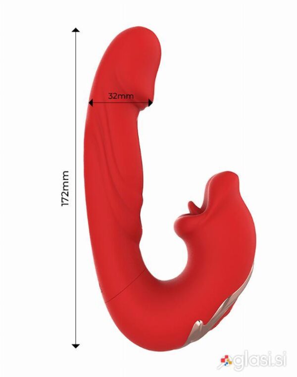 Dildo doble de lengua